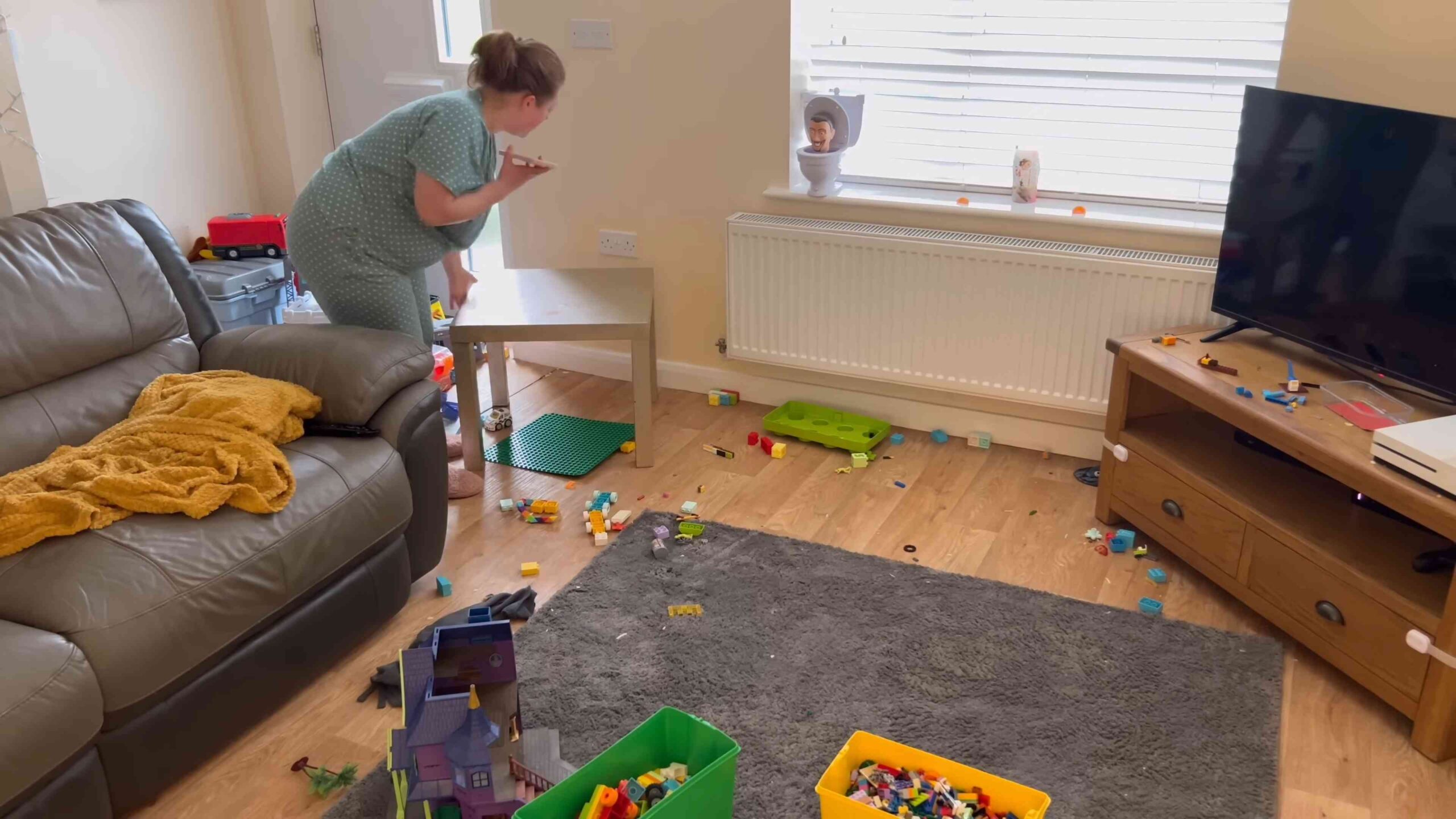 Sauberes Zuhause Gewohnheiten Frauen
