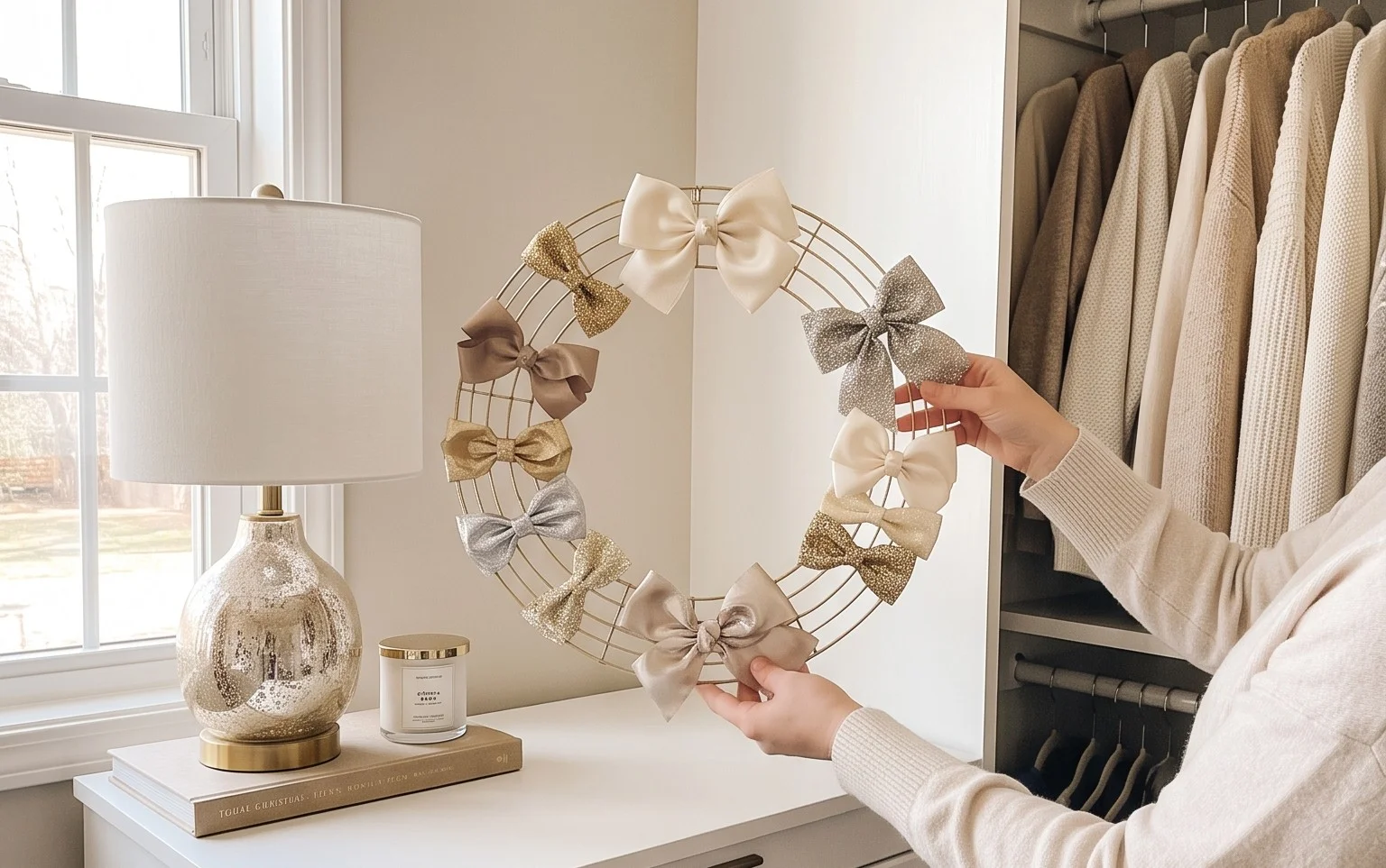 Simple Hair Bow Organizer