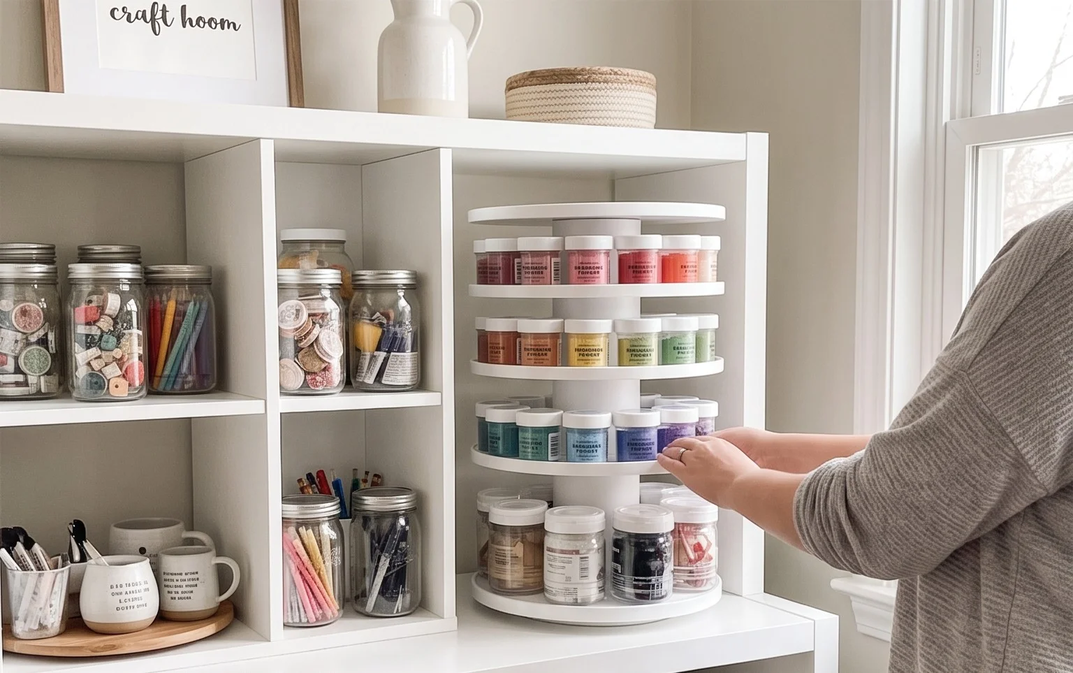 Wicked Cool Ikea Kallax Carousel Spinner